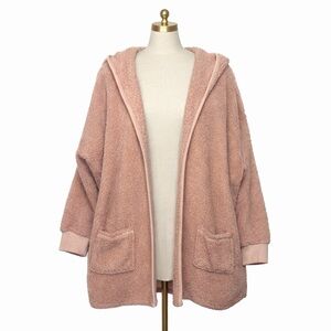 Koolaburra Sherpa Soft Pink Cardigan Jacket by UGG (XL)